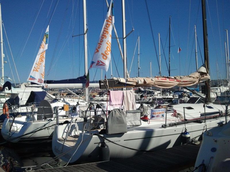 JRSTUDIO in barca a vela da Rodi a Trieste